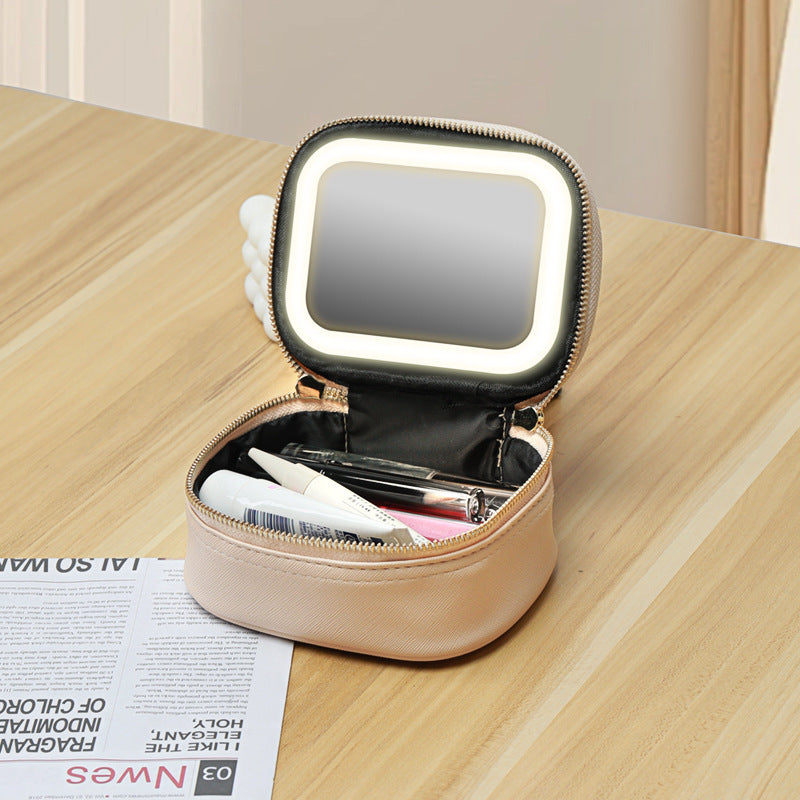 Cosmetic Bag Portable With LED Light