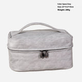 Puyangba Pattern Cosmetic Bag Large Capacity Travel Portable