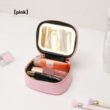 Cosmetic Bag Portable With LED Light