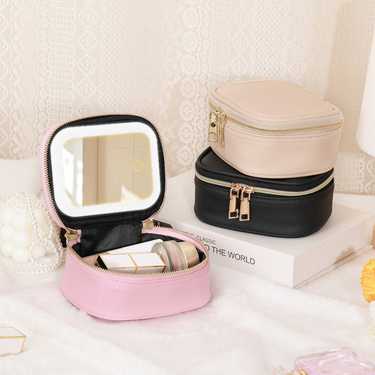 Cosmetic Bag Portable With LED Light